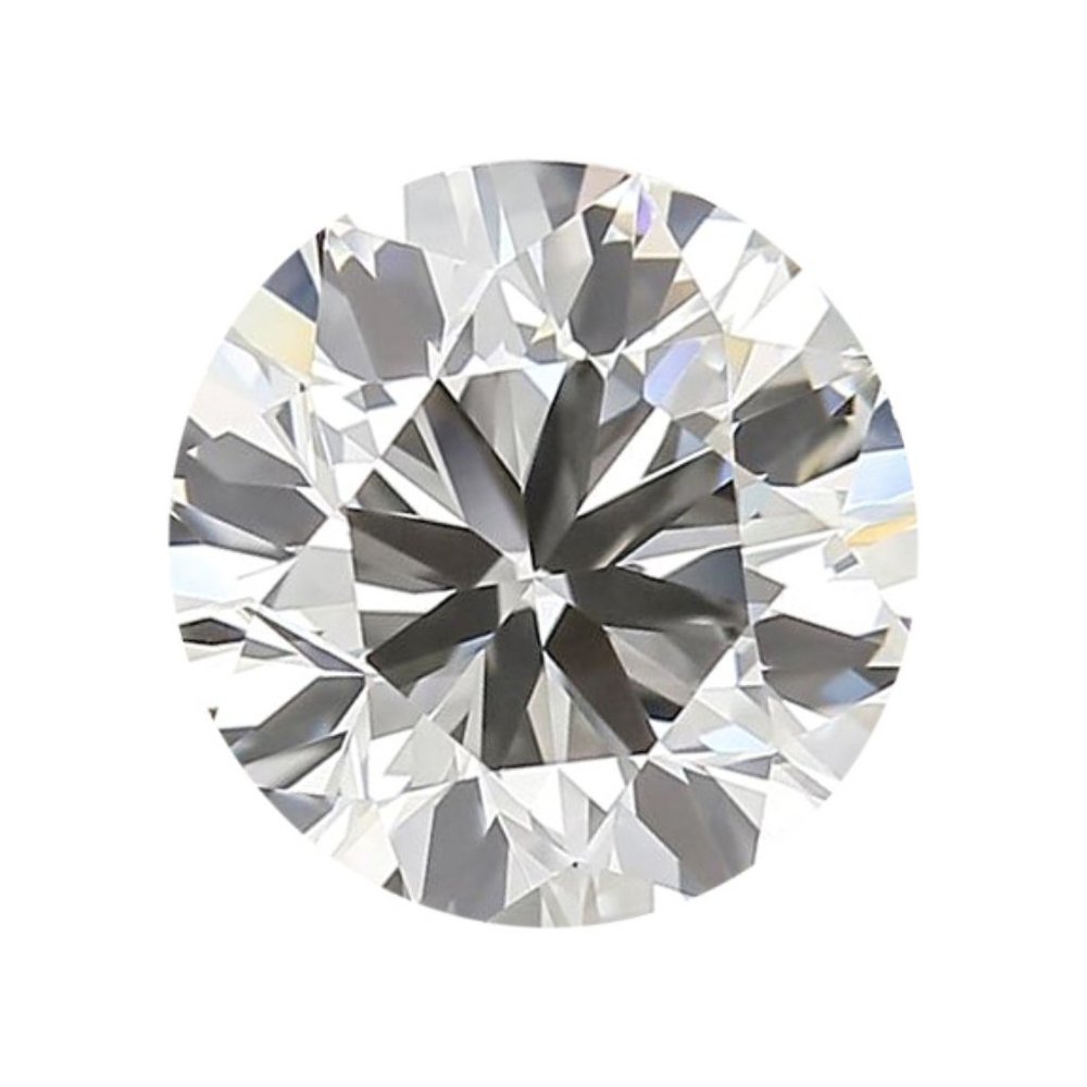 1.00 ct H/VVS1 + 14K Prong Engagement Ring